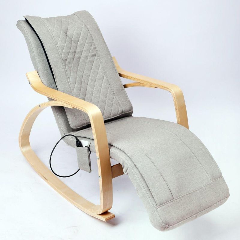 Best Price China Mini Electric Full Body Vibration Shiatsu Reclining Rocker Massage Chair with Heating
