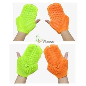 Body Slimming Silicon Hand Gloves Handheld Massager