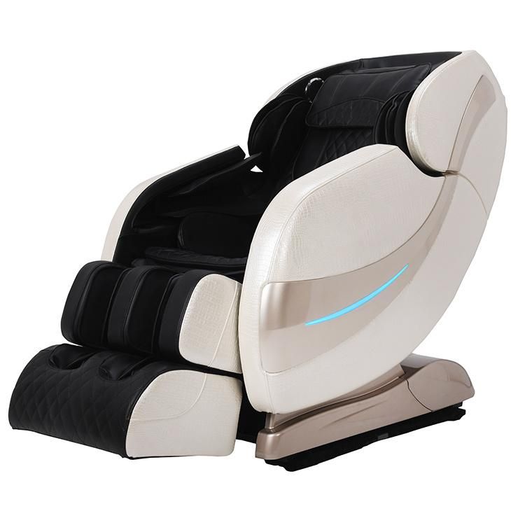 OEM SL Track Luxury Electric Infrared Heat Shiatsu Masaje 3D Zero Gravity Jade Massage Chair with Bluetooth Music