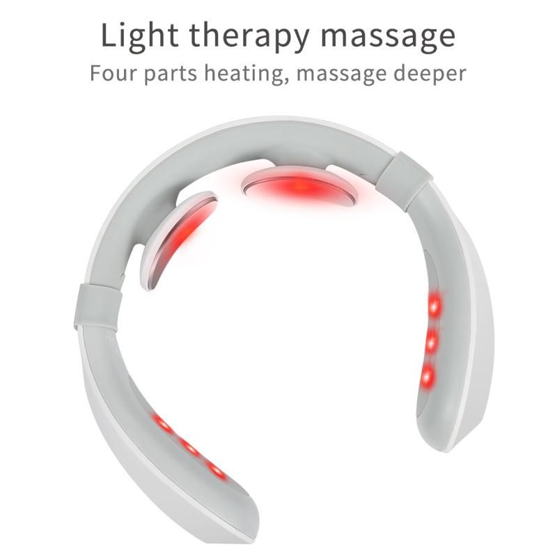 Hot Sale Portable Wireless Pulse Low Frequency Kneading Neck Masager