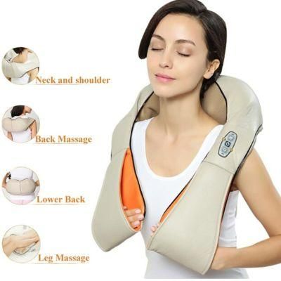 Kneading Massage Shawl Shiatsu for and Neck Back Shoulder Massager with Heating