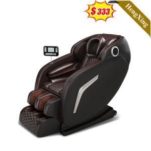 Simple Electric Back Full Body 4D Recliner SPA Gaming Office Comfortable Leather Massage Chair