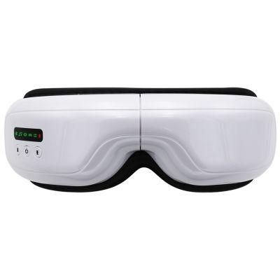 Wireless Air Pressure Vibration Massage Digital Eye Massager for Eye Relief Heat Compress Eye Mask with Bluetooth Music