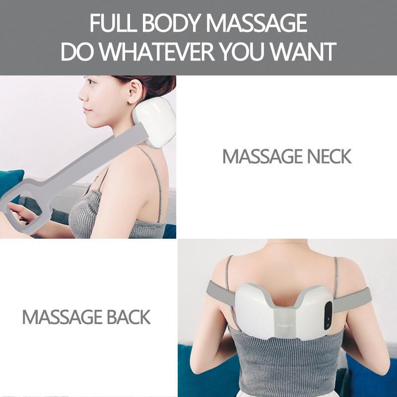 Intelligent Physical Therapy Hot Compress Rechargeable Neck Shoulder Massager