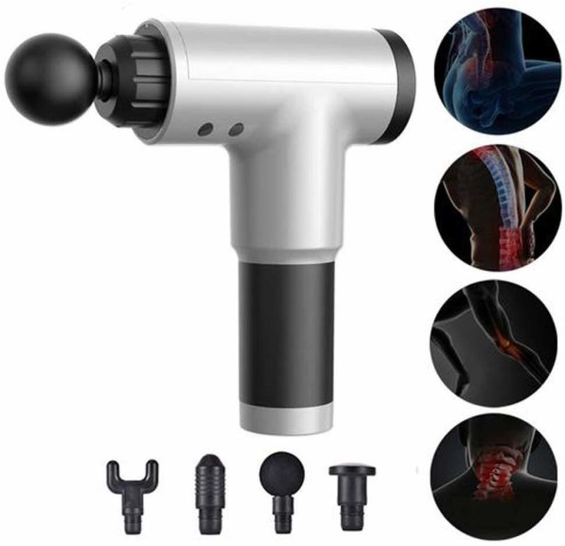 Newest Design Adjustable Rotating Vibration Body 16mm Mini Massage Gun