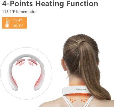 Wireless Mini Electric EMS Neck Massager