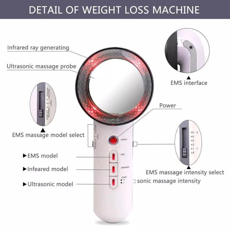 3in1 Beauty Device Face and Body Slimming Machine Weight Loss Massager