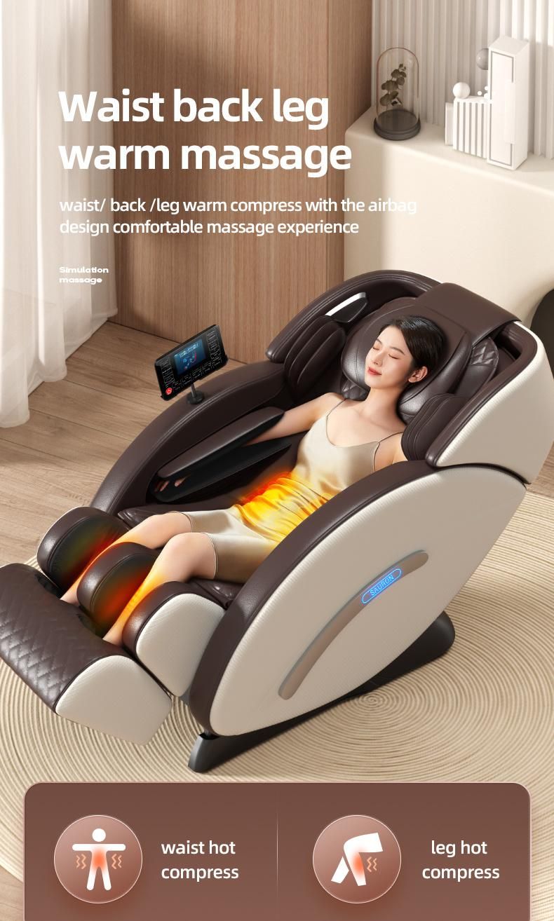 Sauron T100 4D Full Body Massager Luxury Massage Chairs Price From Factory China