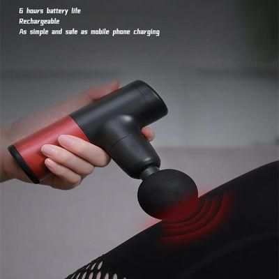 Deep Tissue Muscle Massage Gun USB Rechargeable Massage Gun Handheld Percussion Massager for Athletes Relieve Sore