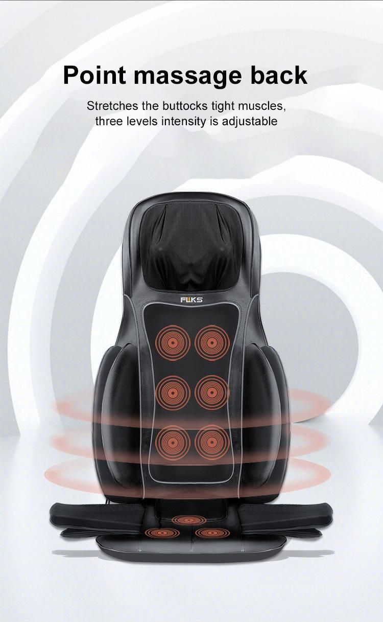 Car and Home Use Shiatsu Kneading Air Compress Massager Cushion