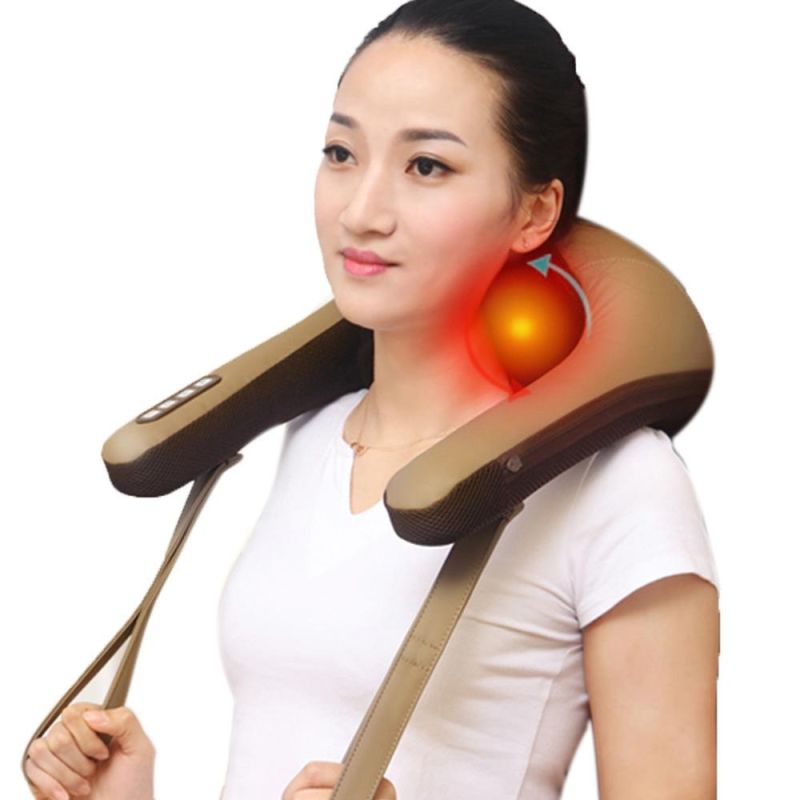 Thai Shiatsu and Keading Massaging Portable Kneading Neck Shoulder Massager