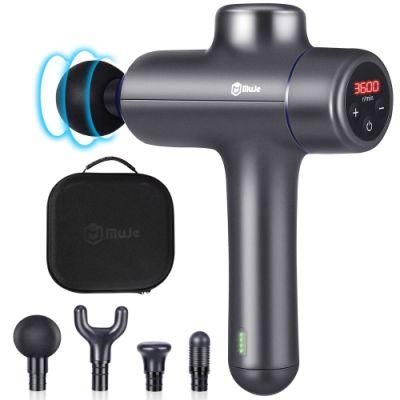 Best Percussion Massager Fascia Massager Gun with LCD Screen