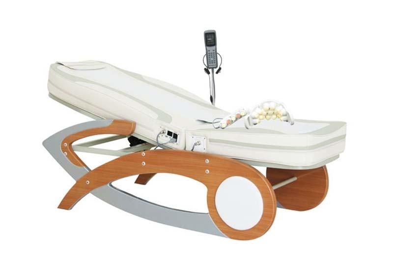 Electric Full Body Acupressure Thermal Jade Stone Massage Table Bed