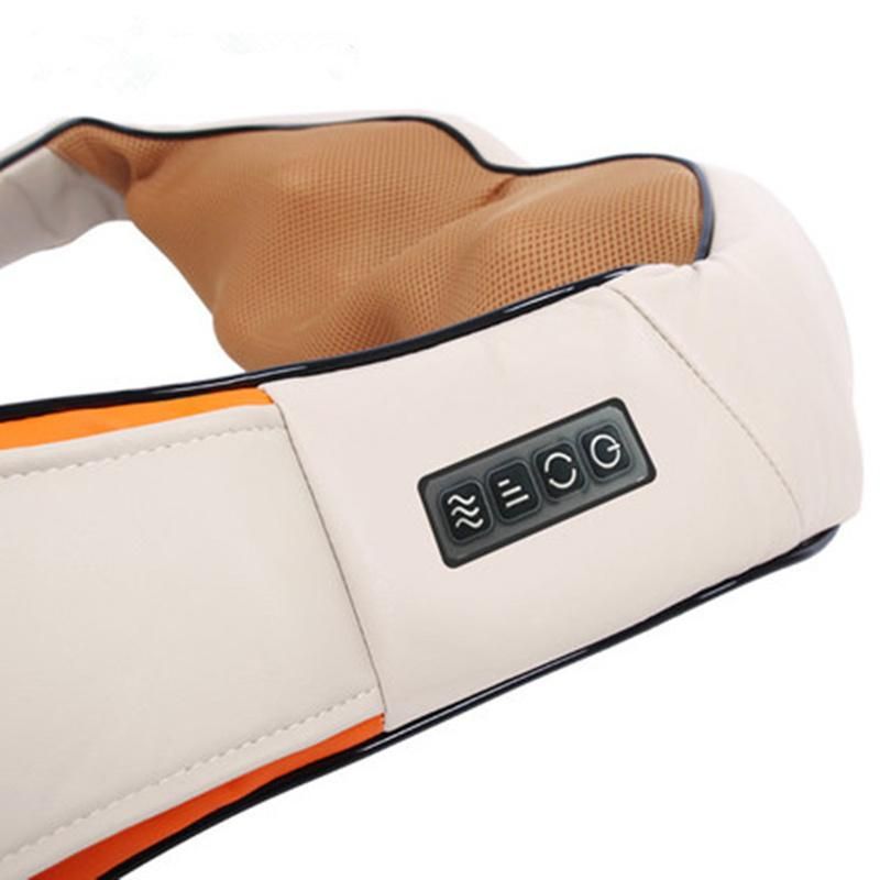 Multifunction Car or Household Electric Neck Shoulder Massager Heat Kneading Massage Neck Massager