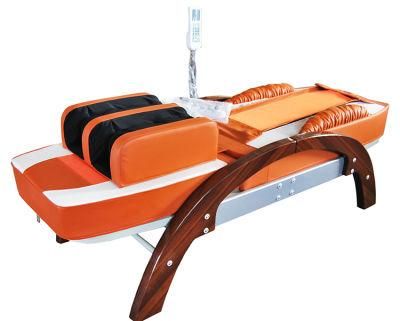 Airbag Press Leg Part Thermal Heating Jade Roller Kneading Shiatsu Massage Bed Massage Table