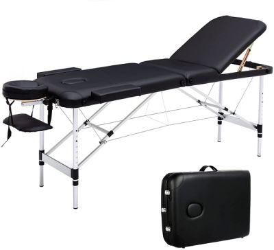 SPA Beauty Adjustable Portable Fold Massage Bed