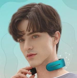 Smart 2020 Portable Mini Electric Wireless Neck Massager 360 Infrared Physiotherapy Intelligent Neck Massager