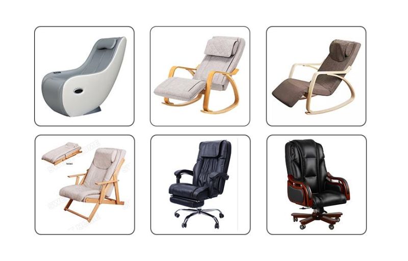 New Portable Electric 3D Back Shiatsu Chair Massage Kneading Vibrating Swivel Office Massage Chair