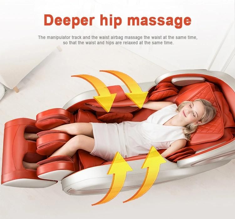 Electric Luxury 3D Full Body Shiatsu 4D Zero Gravity Foot SPA Multifunctional Cheap Massage Chair