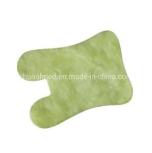 Natural Jade Guasha Scraper with U Shape