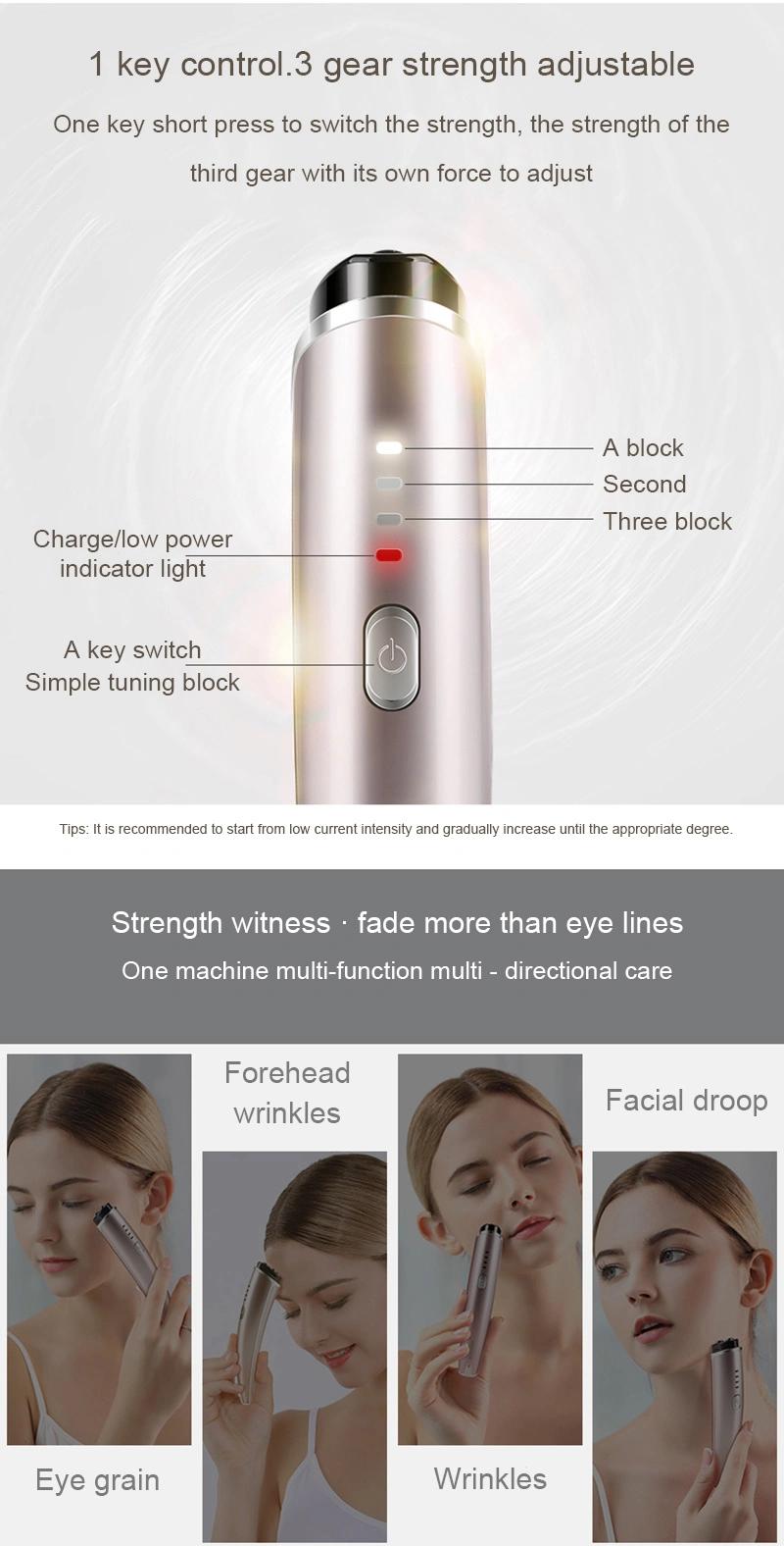 Cool Lifing LED Vibrator Hot Cold Facial Massager EMS Beauty Instrument PDT LED Photon Light Therapy Machine