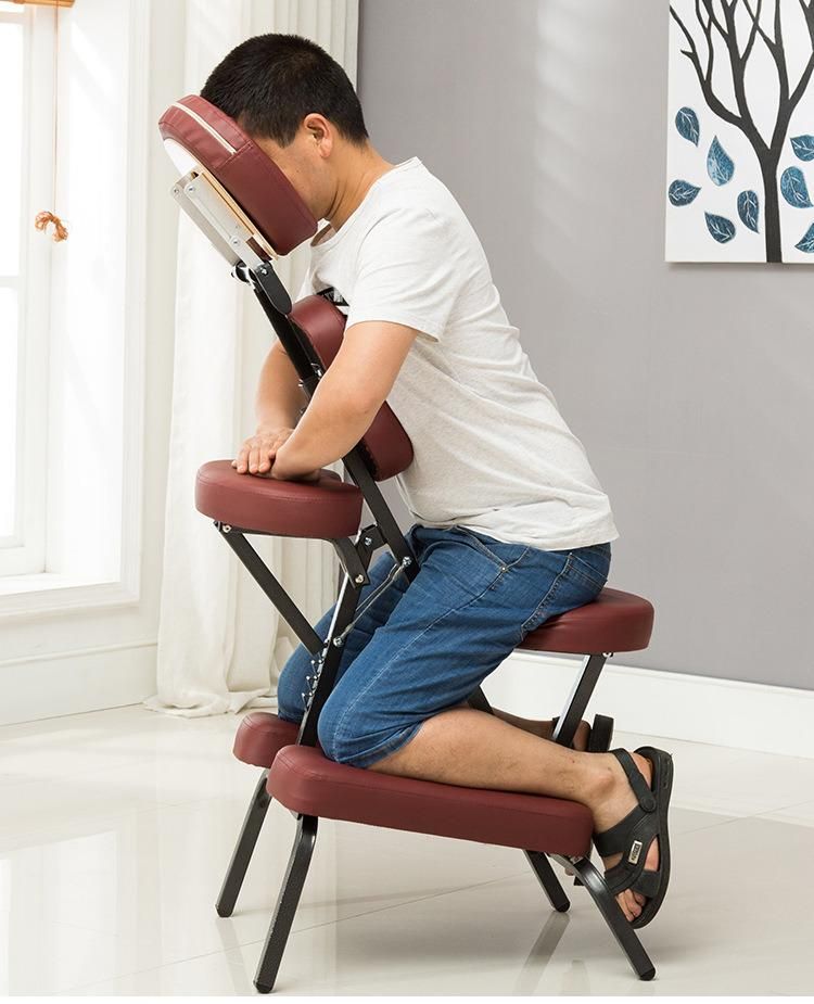 Portable Folding Beauty Supplies PU Material Tattoo Massage Chair Bed