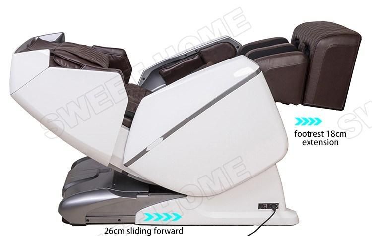Electric Full Body Thai Stretch Shiatsu Zero Gravity Space Capsule 4D Massage Chair with SL Track and Music