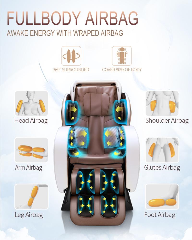 High-End Smart 3D SL Track Massage Chair, MW-M601