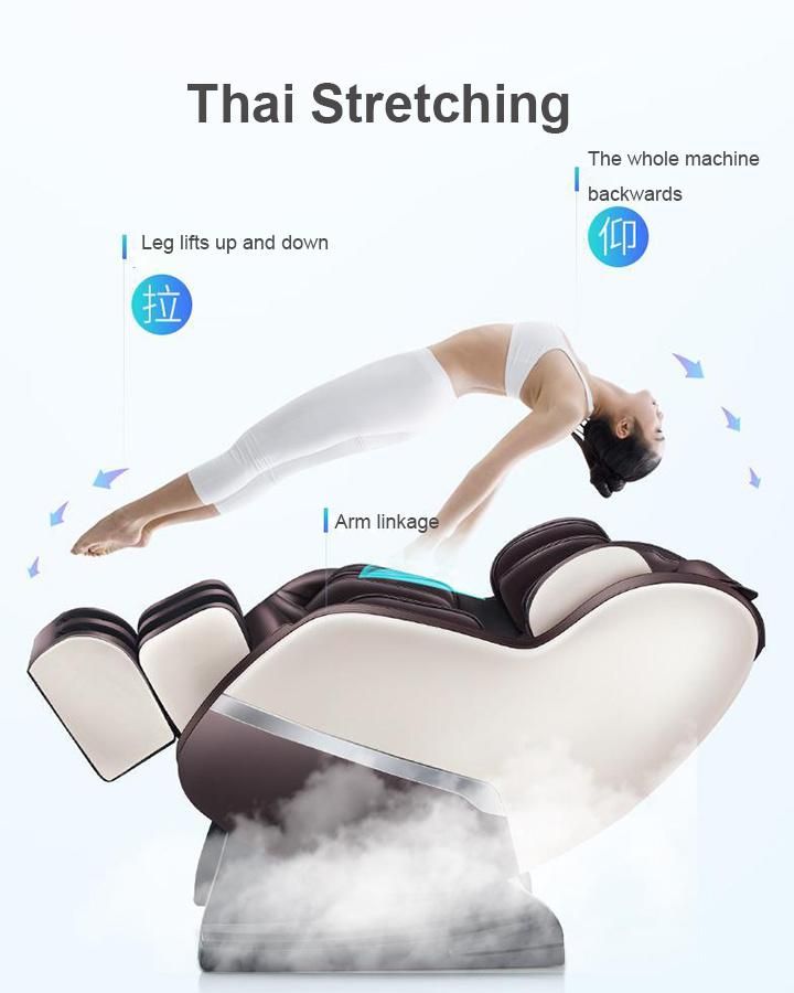 4D Zero Gravity Full Body Shiatsu SPA Massage Chair