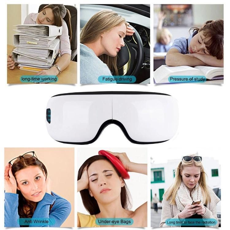 Hot Wireless Eye Care Vibrating Eye Massager for Alleviate Fatigue