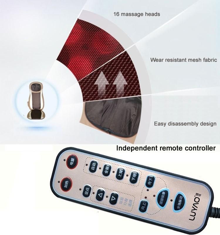 Chinese Home Leather Sofa Chair Heating Massage Furniture Massage Cushion