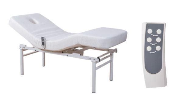Kongfurt Ajustable Beauty Bed with Natural Latex or Memory Foam