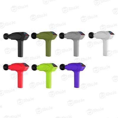 Brushless 6 Heads Cordless Fascia Boost High Amplitude Massage Gun