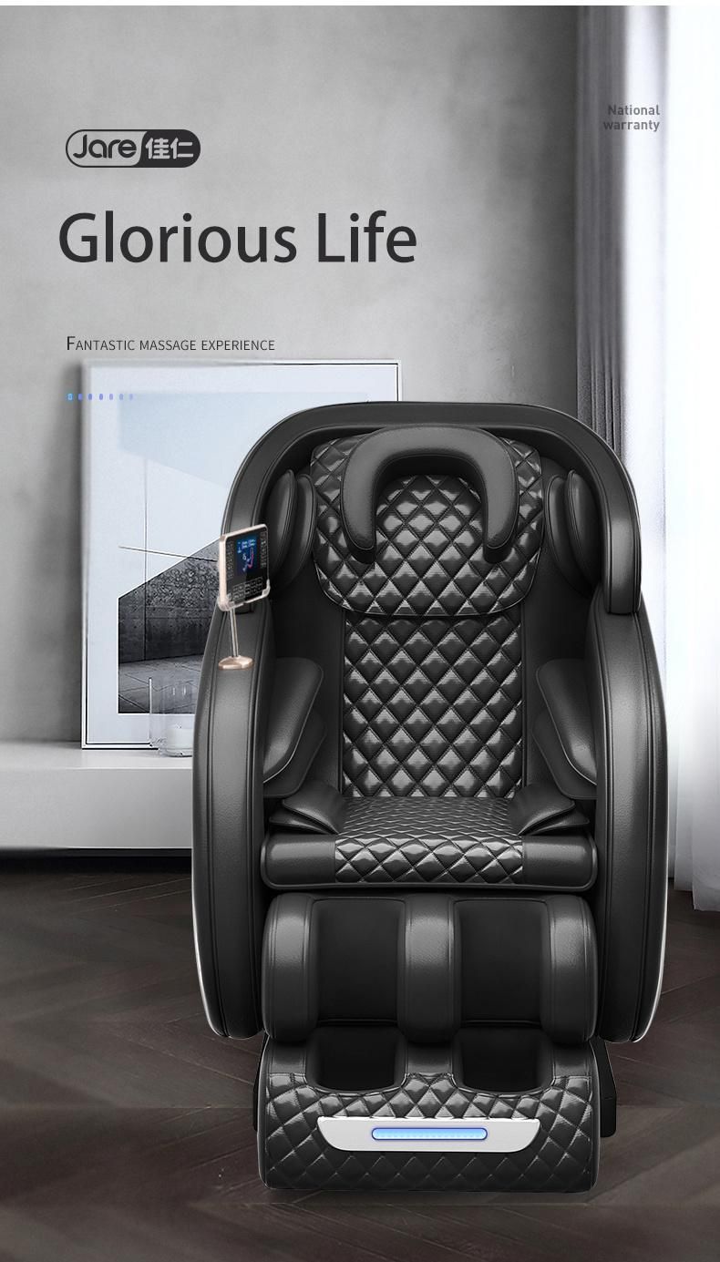 Latest Luxury Electric Zero Gravity Herapy Wall Hugging Bluetooth Speakers Music Reclining Massage Chair
