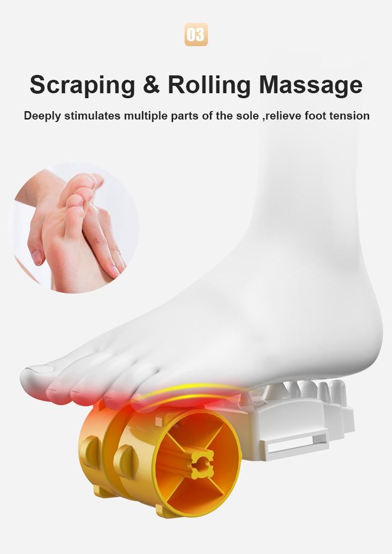 Hot Vibrating Leg and Foot Massager with Heating