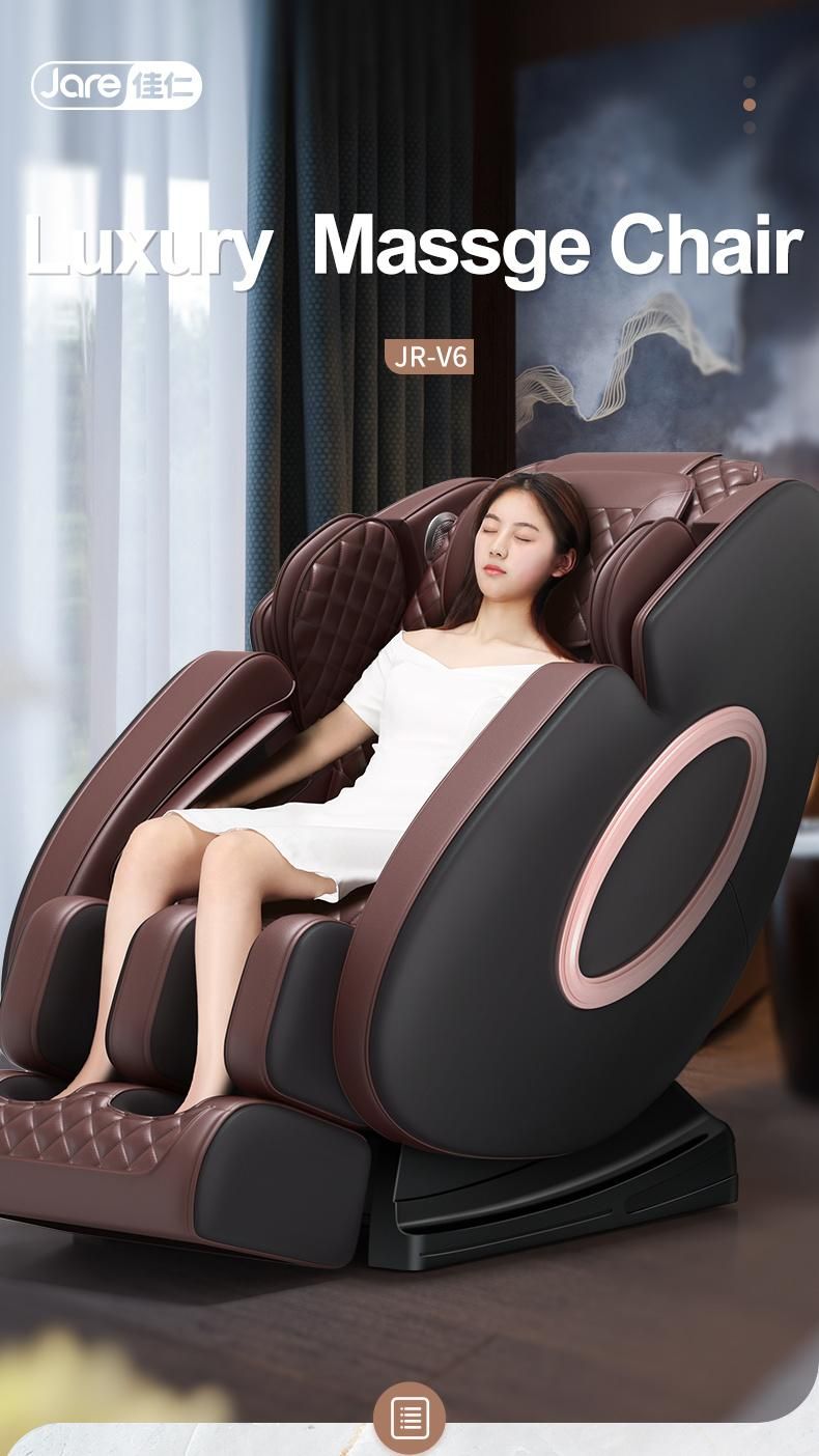 Wholesale Luxury 4D Zero Gravity OEM ODM Manufacturer SL Track Full Body Massage Chair