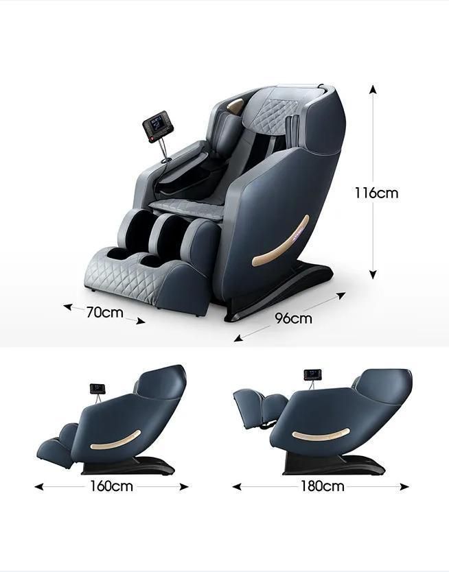 Sauron E300 3D Deluxe Massage Chair SL Track Massage Chair for Body Relaxation