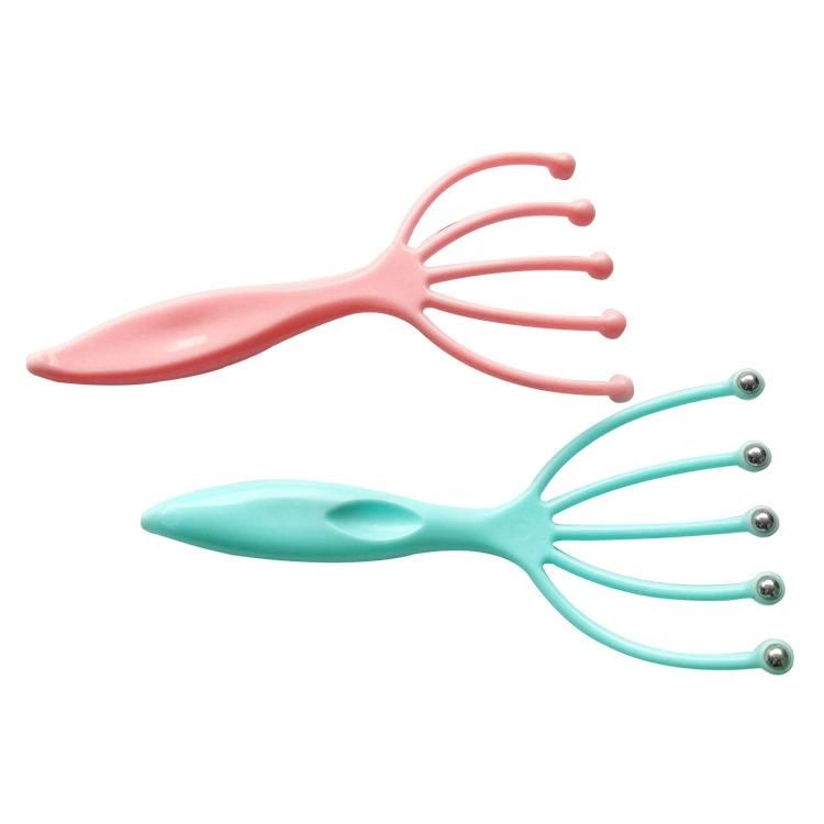 Tiktok Hot Sale Head Massager Claw Ball Manual Head Comb Massage Scalp Massager