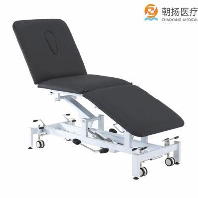 3 Section Massage Pedicure Table Bed Hydraulic Facial Bed SPA Table Cy-C108h