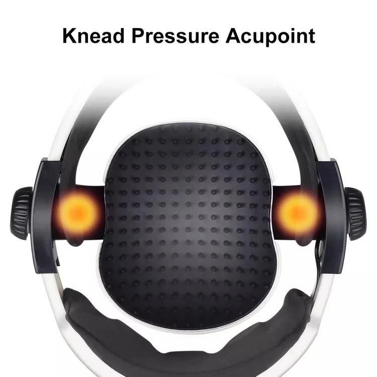 Automatic Air Pressure Head Massage Helmet Dual Vibrating Electric Head Massager