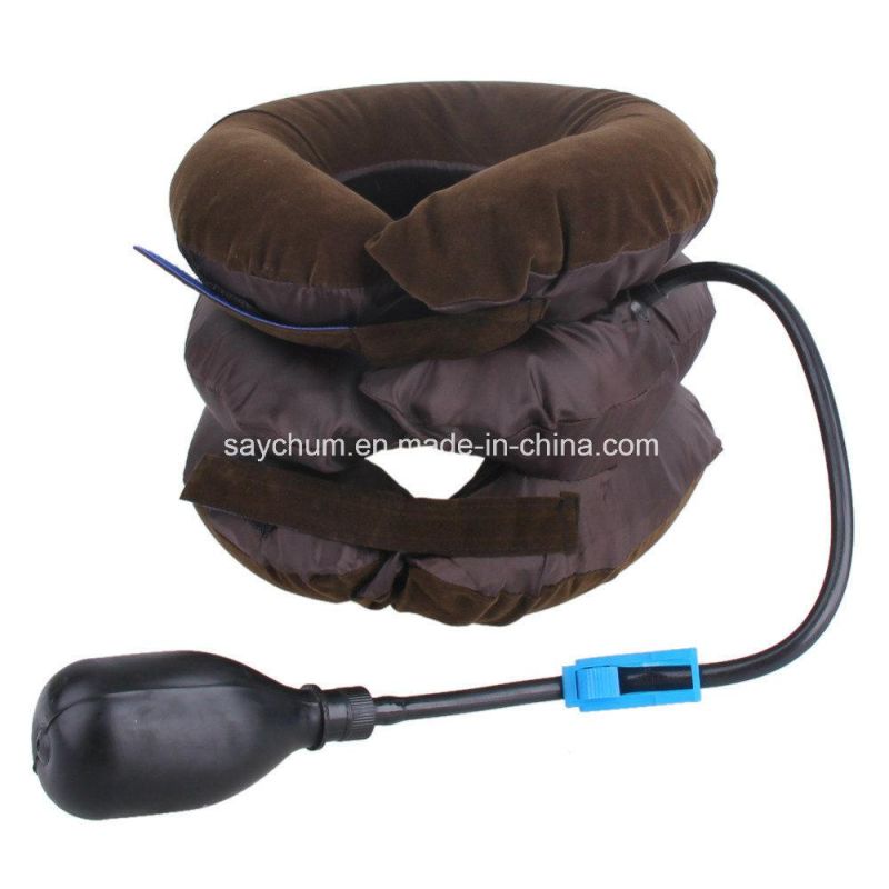 Custom Logo Air Cervical Neck Traction Shoulder Pain Relief Massager Relaxation Health Care