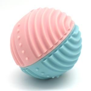 2020 Professional Deep Tissue Potable Yoga Massage Roller with 3 Dry Battery, Custom Logo Fitness Vibrating Massage Ball