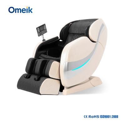 Omeik Best Selling Zero Gravity Office SL Track Shiatsu LCD Touch Screen Stretch Bluetooth Massage Chair