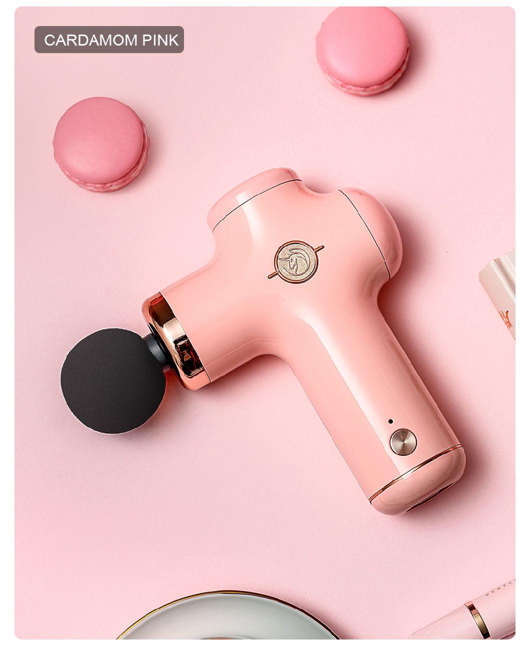 4 Head Handheld Portable Fascia Massager Cordless Mini Massage Gun High Quality Electronics