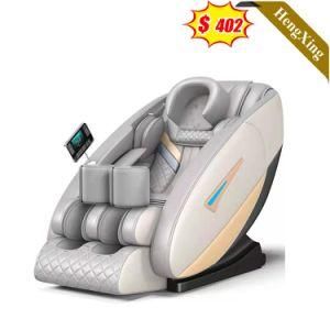 Simple Modern Home Furniture Zero Gravity Recliner Full Body Foot Massager PU Leather Electric Massage Chair (UL-22mA489)