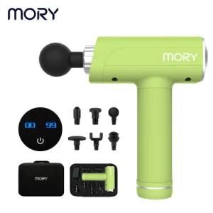 Mory High Quality Cordless Percussion Gun Massager 24V Fascia Massage Gun