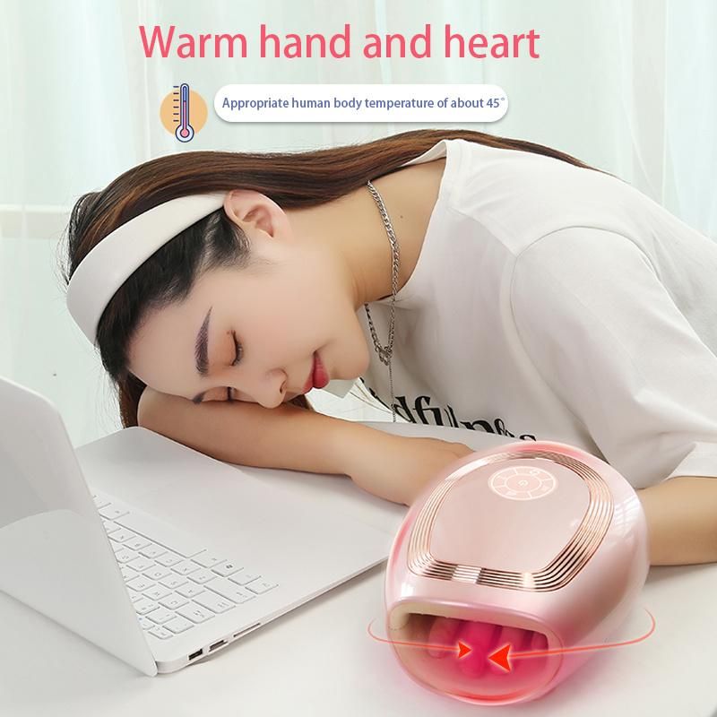 Electric Cordless Hand SPA Massager with Heat & Compression Pressure Point