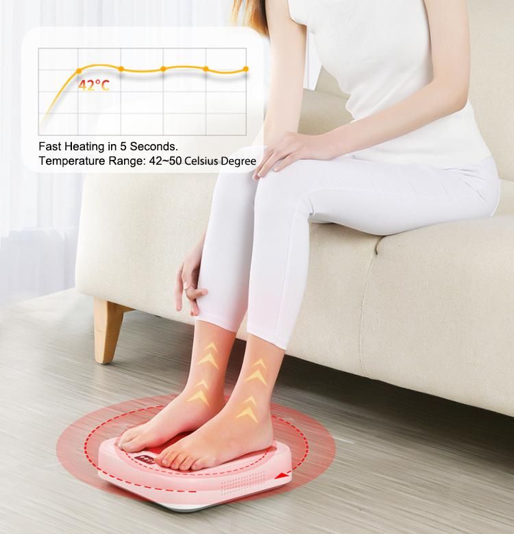 EMS Acupuncture Foot Massage Machine Automatic Time Blood Circulation Body Foot Massager