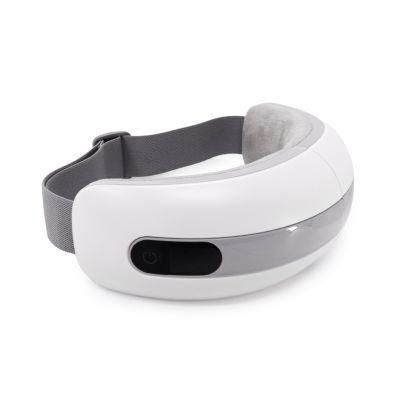 Custom Logo New Design Portable Smart Eye Massager with Heat Compression CE RoHS Certificate
