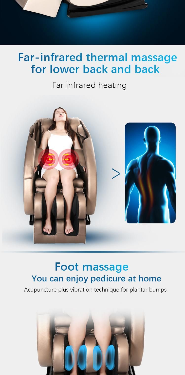 Yoga Stretching Full Body Massage Chair, Zero Gravity Massage Recliner Chair